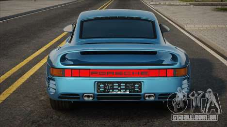 Porsche 959 1987 Blue para GTA San Andreas