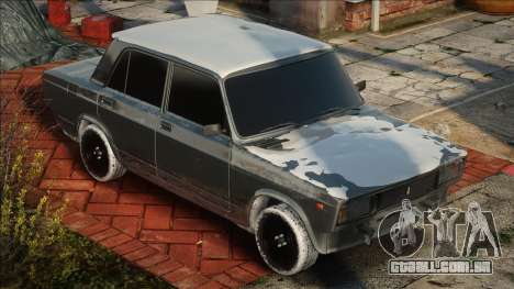 VAZ-2107 Inverno para GTA San Andreas