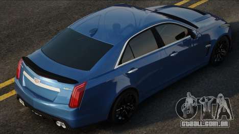 Cadillac CTS-V Blue Version para GTA San Andreas