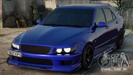 Toyota Altezza Blue para GTA San Andreas