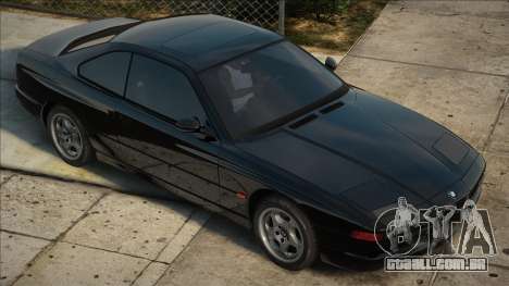 BMW 850CSI Blek para GTA San Andreas