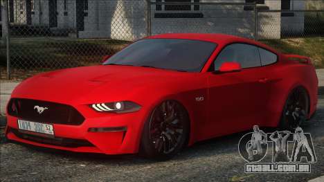 Ford Mustang GT Red para GTA San Andreas