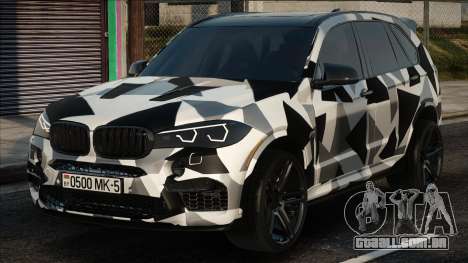 BMW X5M Vinyl para GTA San Andreas