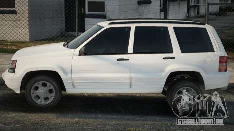 Jeep Grand Cherokee ZJ White para GTA San Andreas