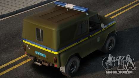 UAZ-31514 Serviço de Patrulha Policial da Ucrâni para GTA San Andreas