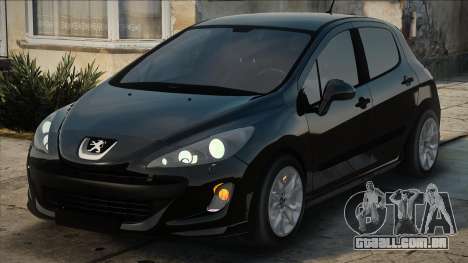 Peugeot 308 Black para GTA San Andreas