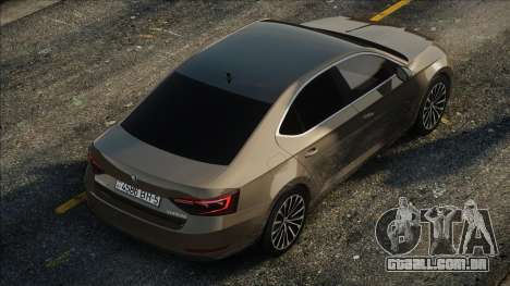 Skoda Superb Grey para GTA San Andreas