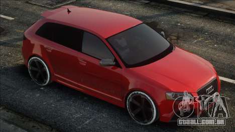 Audi RS3 Red para GTA San Andreas