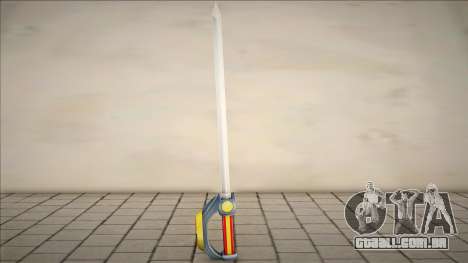 Zeo V Power Sword (Power Rangers Zeo) para GTA San Andreas