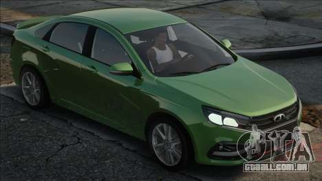 Lada Vesta Sport Green para GTA San Andreas