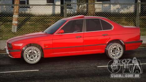 BMW 525 Red para GTA San Andreas