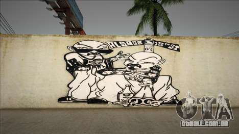 Barrio 18 Street Gang East Los Santos Graffiti para GTA San Andreas