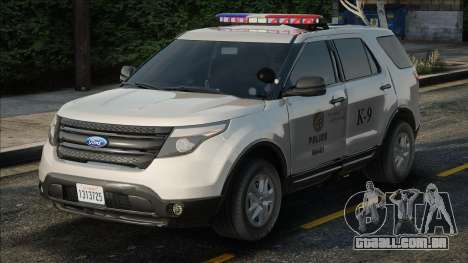 LAPD 2013 Ford Explorer K-9 para GTA San Andreas