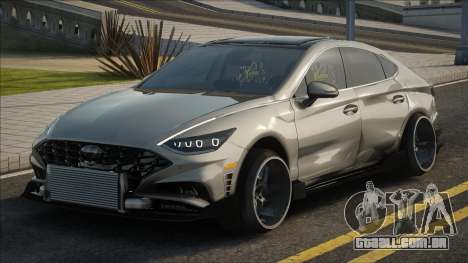 Hyundai Sonata Ble para GTA San Andreas