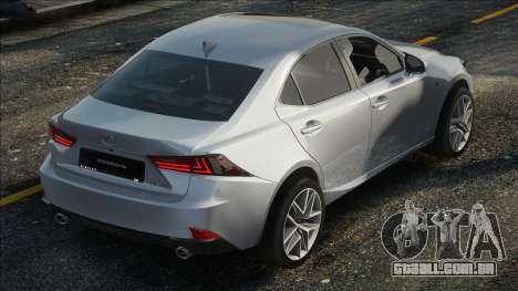 Lexus IS350 Silver para GTA San Andreas