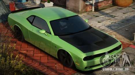 2017 Dodge Challenger Hellcat - Lime Green para GTA San Andreas