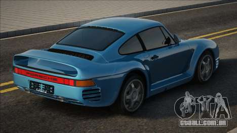 Porsche 959 1987 Blue para GTA San Andreas