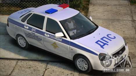 Lada Priora DPS (SEM AVS) para GTA San Andreas