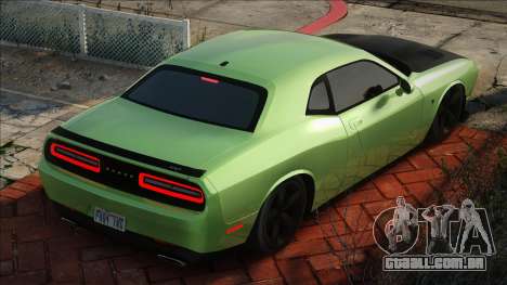 2017 Dodge Challenger Hellcat - Lime Green para GTA San Andreas