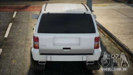 Jeep Grand Cherokee ZJ White para GTA San Andreas