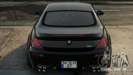 BMW M6 [Black] para GTA San Andreas