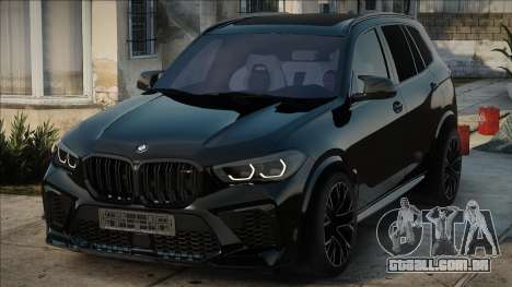 BMW X5m 2020 Black para GTA San Andreas