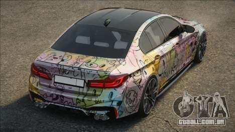 BMW M5 Vinyl para GTA San Andreas