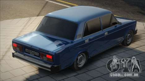 VAZ 2107 Estoque Azul para GTA San Andreas