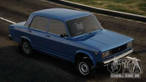 VAZ 2105 Azul em stock para GTA San Andreas