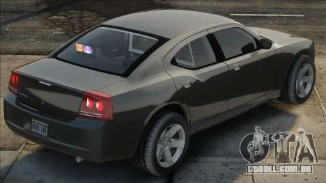 LAPD 2009 Dodge Charger Unmarked para GTA San Andreas