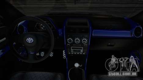 Toyota Altezza Blue para GTA San Andreas