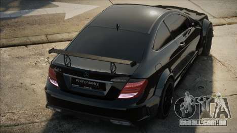 Mercedes-AMG C63 Black Series Tigra para GTA San Andreas