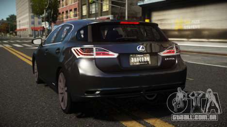 Lexus CT200H Musjey para GTA 4