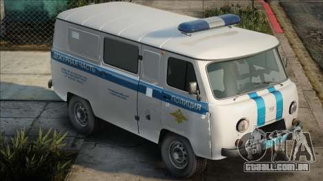 Polícia UAZ Bukhanka para GTA San Andreas