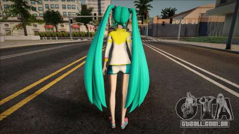 PDFT Hatsune Miku Running v1 para GTA San Andreas