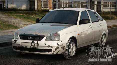 Lada Priora Silver Hatchback para GTA San Andreas