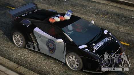 Lamborghini Galardo Turkish Cop para GTA San Andreas