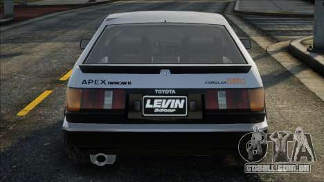 Toyota Corolla Levin GT-APEX (AE86) para GTA San Andreas