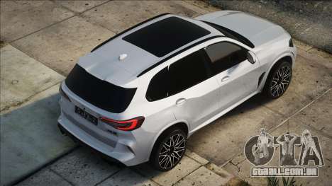 BMW X5m 2020 Silver para GTA San Andreas