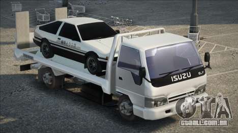 Isuzu Elf Safety Loader Truck para GTA San Andreas