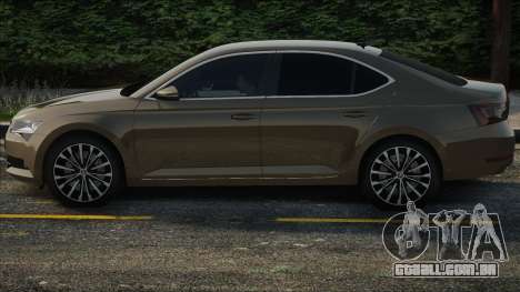 Skoda Superb Grey para GTA San Andreas