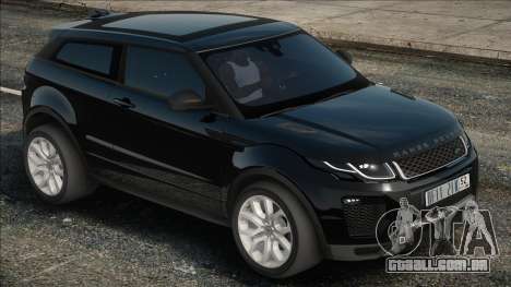 Range Rover Evoque Coupe Blek para GTA San Andreas