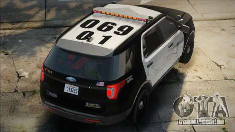 LAPD 2016 Ford Explorer para GTA San Andreas