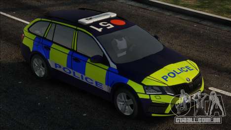 Skoda Octavia VRS Police para GTA San Andreas