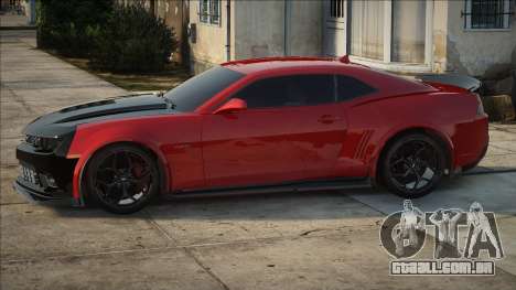 Chevrolet Camaro Z28 2015 Red-Bleck para GTA San Andreas