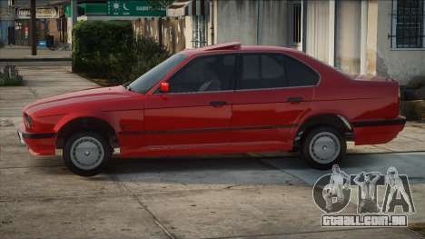 BMW E34 Red para GTA San Andreas