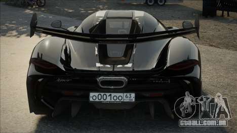 Koenigsegg Jesko Absolut Black para GTA San Andreas