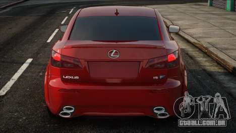 Lexus IS-F Red para GTA San Andreas