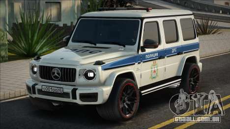 Mercedes-Benz G63 AMG Polícia para GTA San Andreas