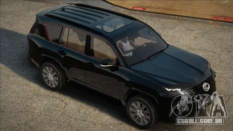 Lexus LX600 Black para GTA San Andreas